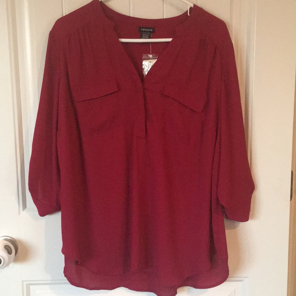 BNWT Torrid blouse Sz xl (0)